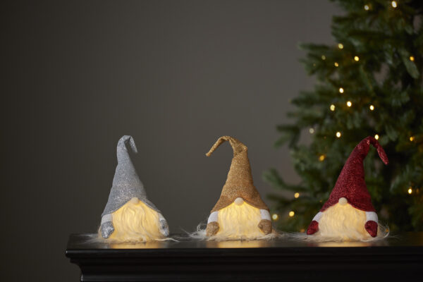 Tomte Röd (Dekorations figur Joylight) - Bild 3