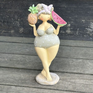 Baddam Birgitta Grön bikini