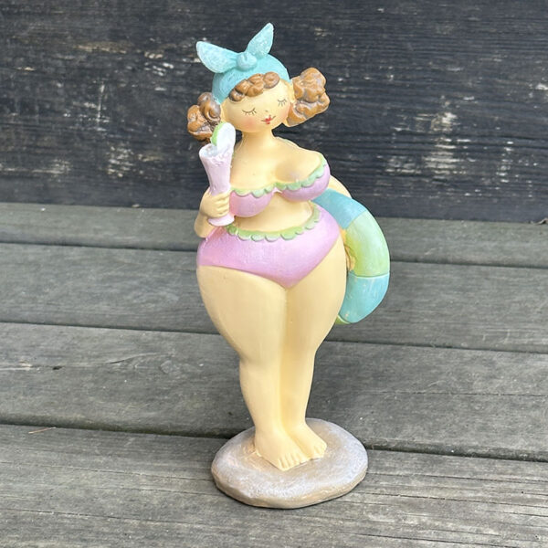 Baddam Lotta Rosa bikini - Bild 2