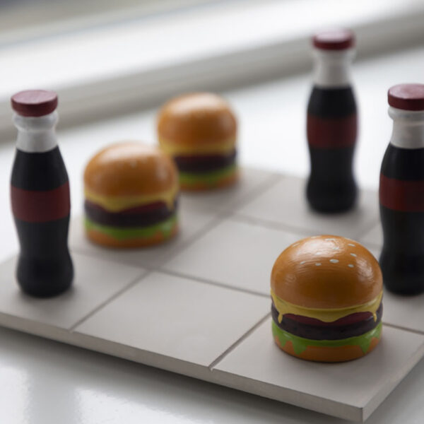 Tre i rad Hamburgare och Läsk - Bild 3